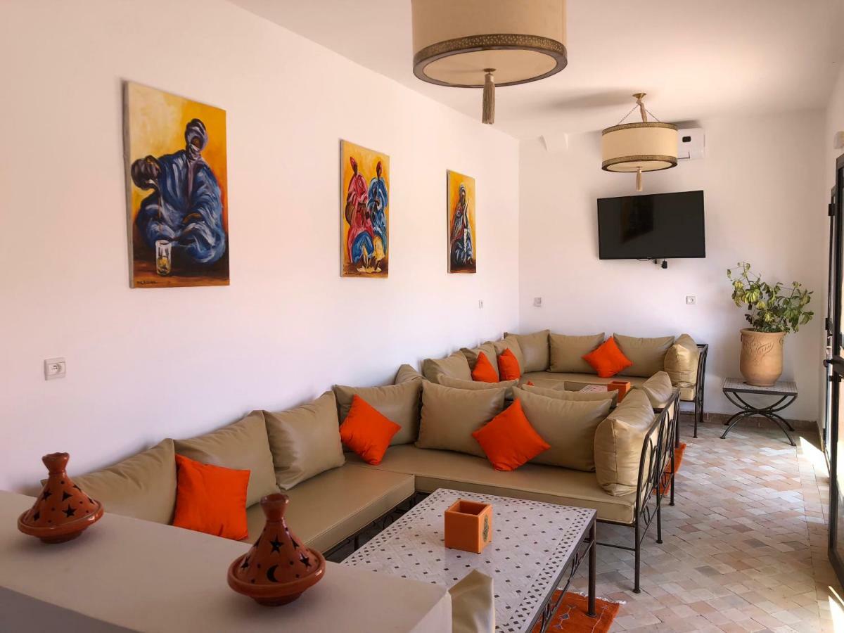 Hotel Les Orangers De L'Ourika Douar Akkara Exterior foto